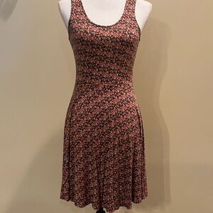 American Rag: Sleeveless Skater Floral Tank-Dress WOMENS LARGE **NO TAGS**